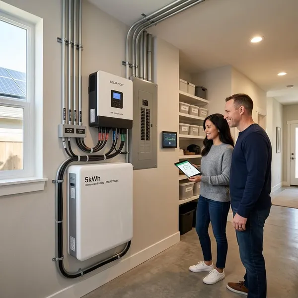 5kwh hybrid home energy storage system