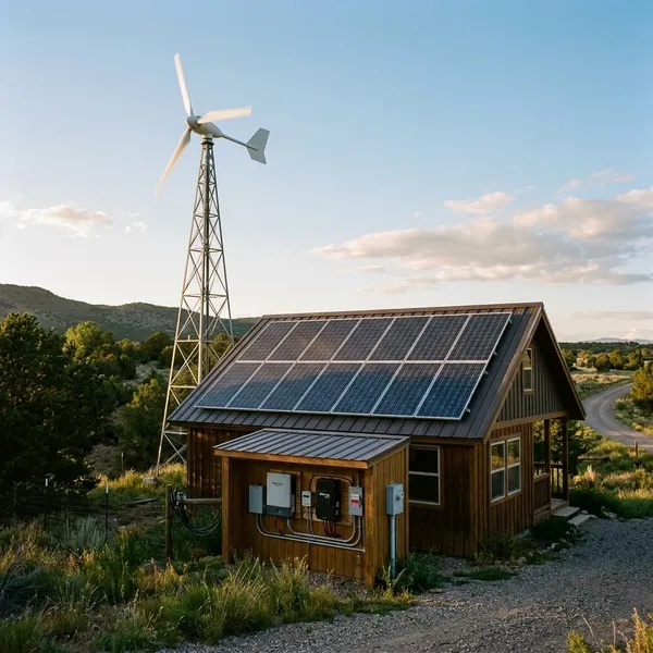 adding wind generator to solar system