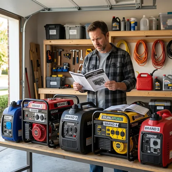 What mistakes should you avoid when buying a portable generator?