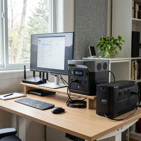Can a Portable Power Station Replace a UPS?