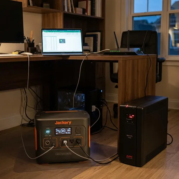 Portable Power Station vs UPS: Key Differences