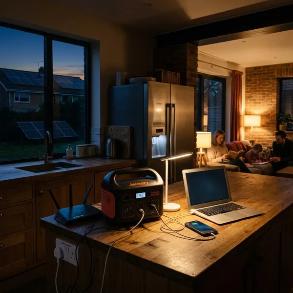 can a solar generator power a house