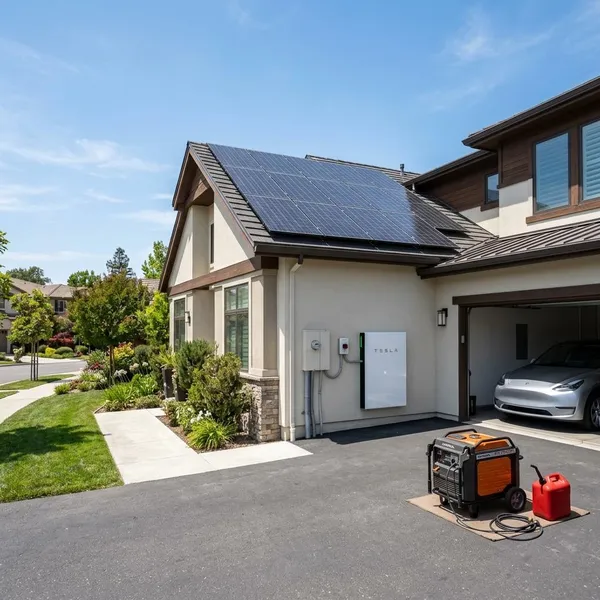 can solar panels act as a generator