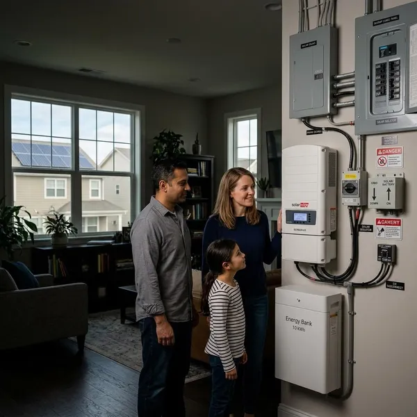What equipment does solar backup power need?