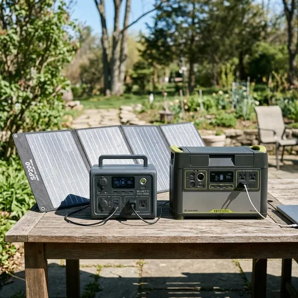 difference between solar generator and portable power station