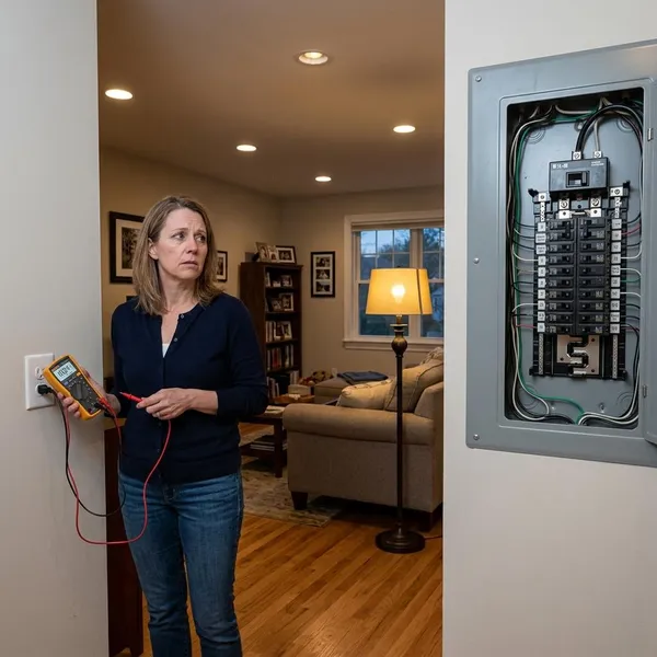 fix home voltage drop battery backup