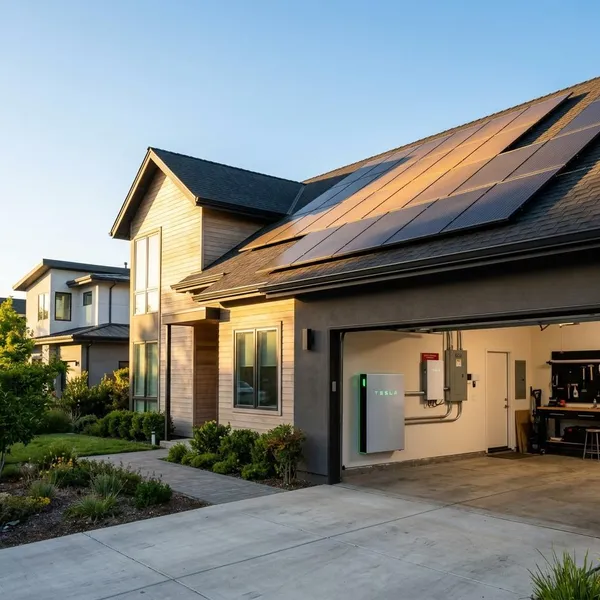 home solar panels battery storage integration energy independence