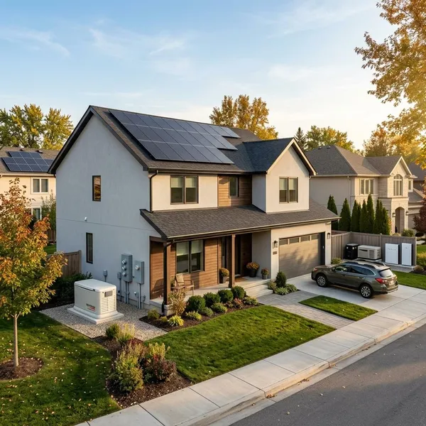 Who Needs a Solar Home With Generator Backup?