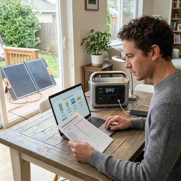 how big of a solar generator do i need