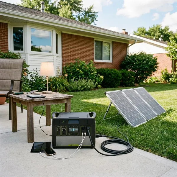 How Does a Solar Power Generator Work?