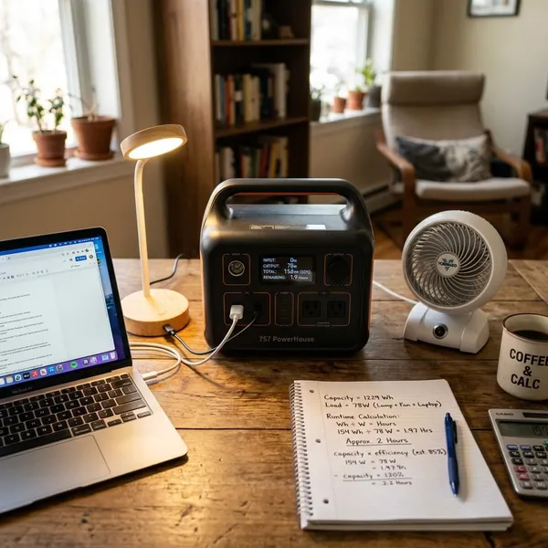 What does portable power station lifespan mean?