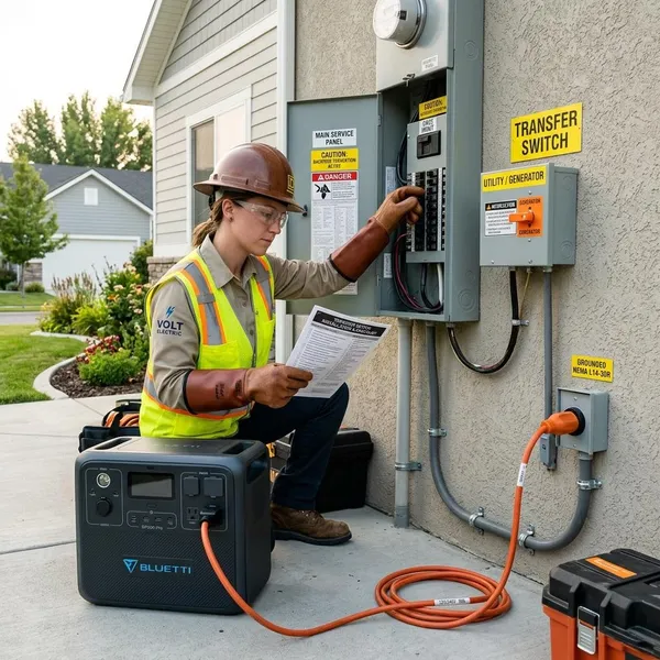 Why Should You Never Plug a Solar Generator Into a Wall Outlet?