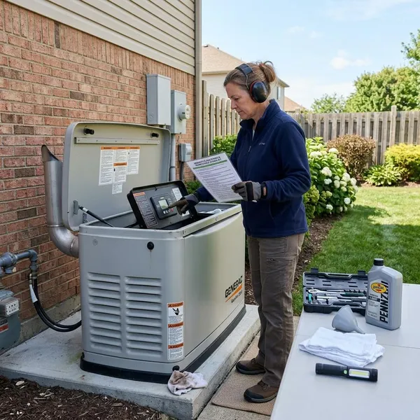 How do you connect a generator to your home safely?