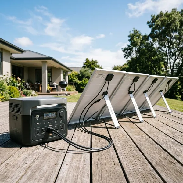 How Does a Solar Generator Work?