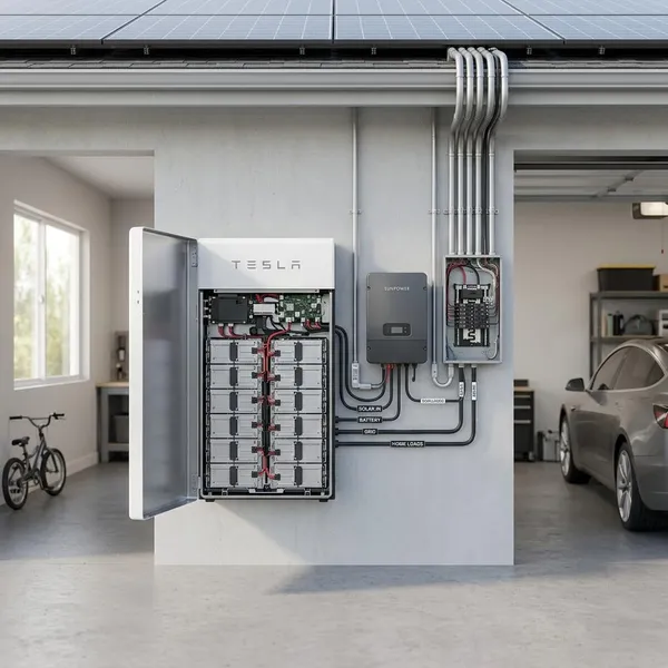 panel solar battery