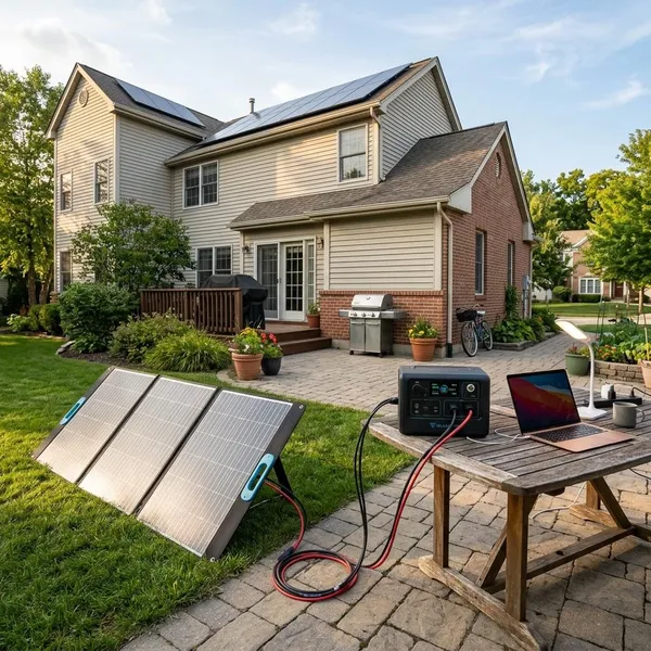 solar generator how does it work