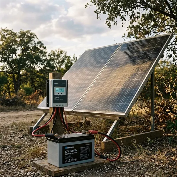 How to Connect a Solar Panel to a 12V Battery