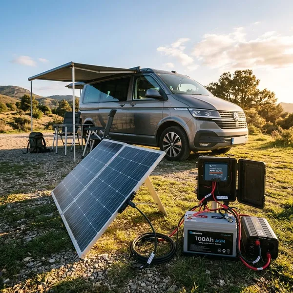 How Does Solar Charging Work in a Camper?