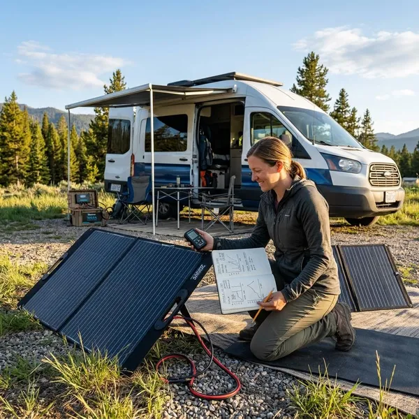 What Do You Need to Charge a Camper Battery With Solar?