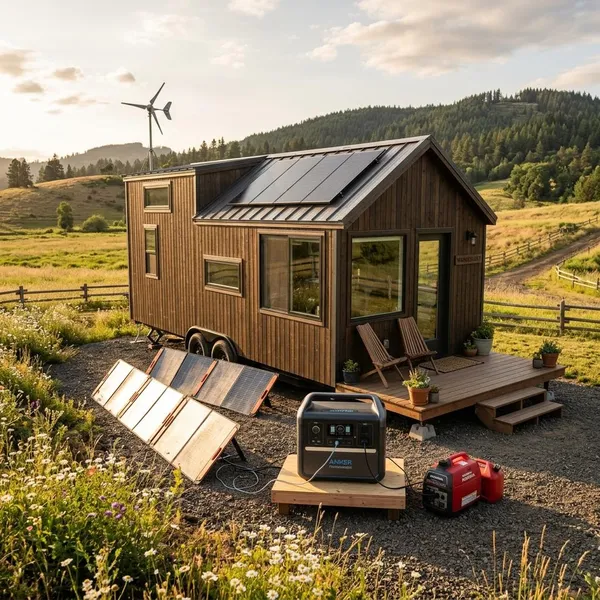 What Can a Solar Generator Run in a Tiny House?