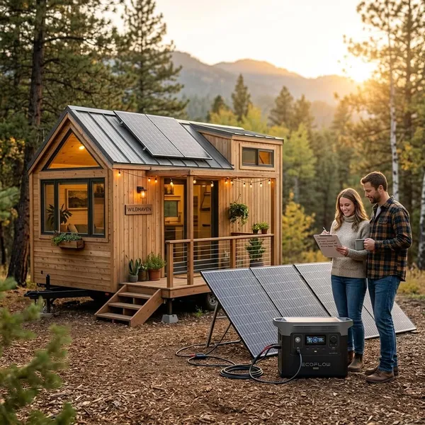 How Do You Set Up a Solar Generator in a Tiny House?