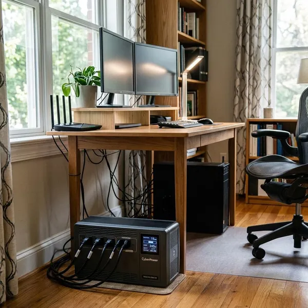 Can a UPS Battery Backup Last 8 Hours at Home?