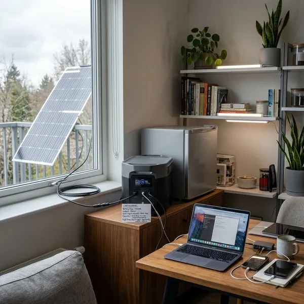 what can a solar generator power
