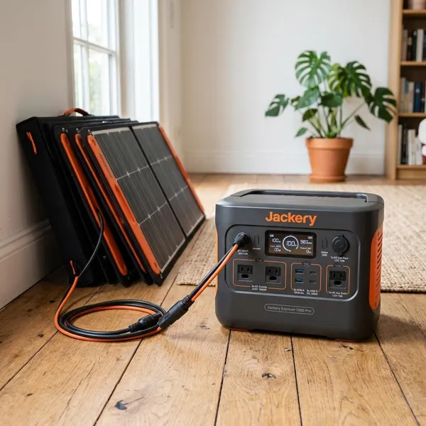 How does a solar generator work?