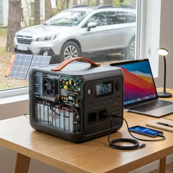 How Does a Portable Power Station Work?